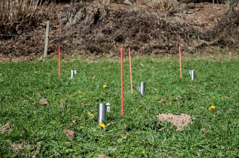 Plaats meerdere topcatvallen in een veld voor de beste resultaten